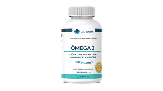 Ômega 3 1000 mg – 60 Cápsulas | CIAPHARMA
